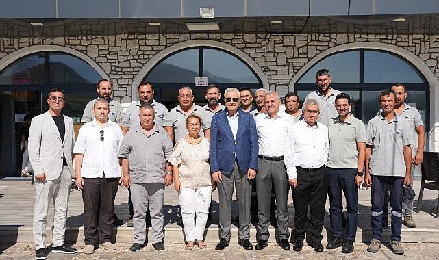 Başkan Türkmen'den Personele Moral ve Teşekkür Başkan Türkmen'den Personele Moral ve Teşekkür