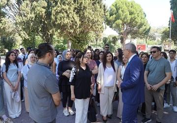 Nahçıvanlı öğrenciler EÜ'de “Sağlık Temalı" staj programına katılacak