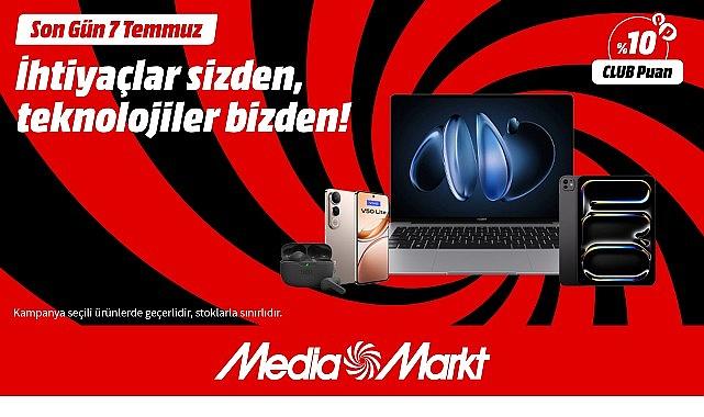 MediaMarkt'tan “İhtiyaçlar Sizde, Teknolojileri MediaMarkt'ta" kampanyası MediaMarkt'tan “İhtiyaçlar Sizde, Teknolojileri MediaMarkt'ta" kampanyası