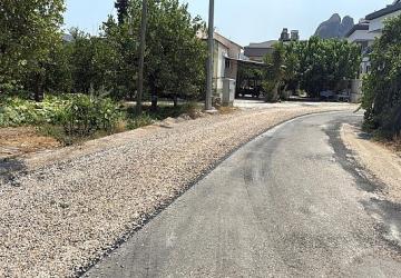 Kuzdere'de altyapı çalışması