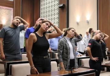 Ankara Keçiören’de Personel Sağlık Eğitimi Aldı
