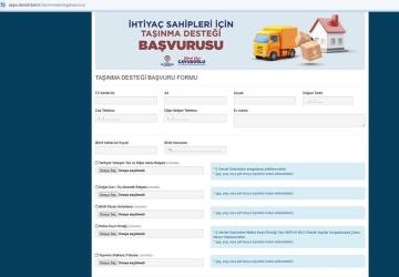 Dar Gelirli Ailelere Büyükşehir’den Taşınma Yardımı