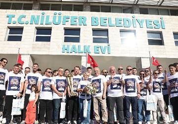 Nilüfer Belediyespor, Süper Kupa'yı Nilüfer'e getirdi