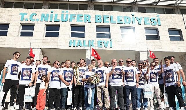 Nilüfer Belediyespor, Süper Kupa'yı Nilüfer'e getirdi Nilüfer Belediyespor, Süper Kupa'yı Nilüfer'e getirdi