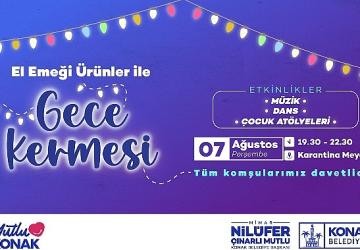 Konak'ta kadınların el emeği 'Gece Kermesi'nde​ değerlenecek