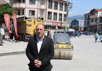 Geyve'de Asfalt Yama Çalışmaları Hız Kesmeden Devam Ediyor