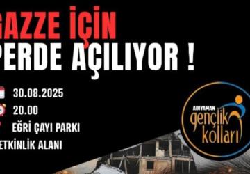 Adıyaman’da Gazze Belgeseli Gösterilecek