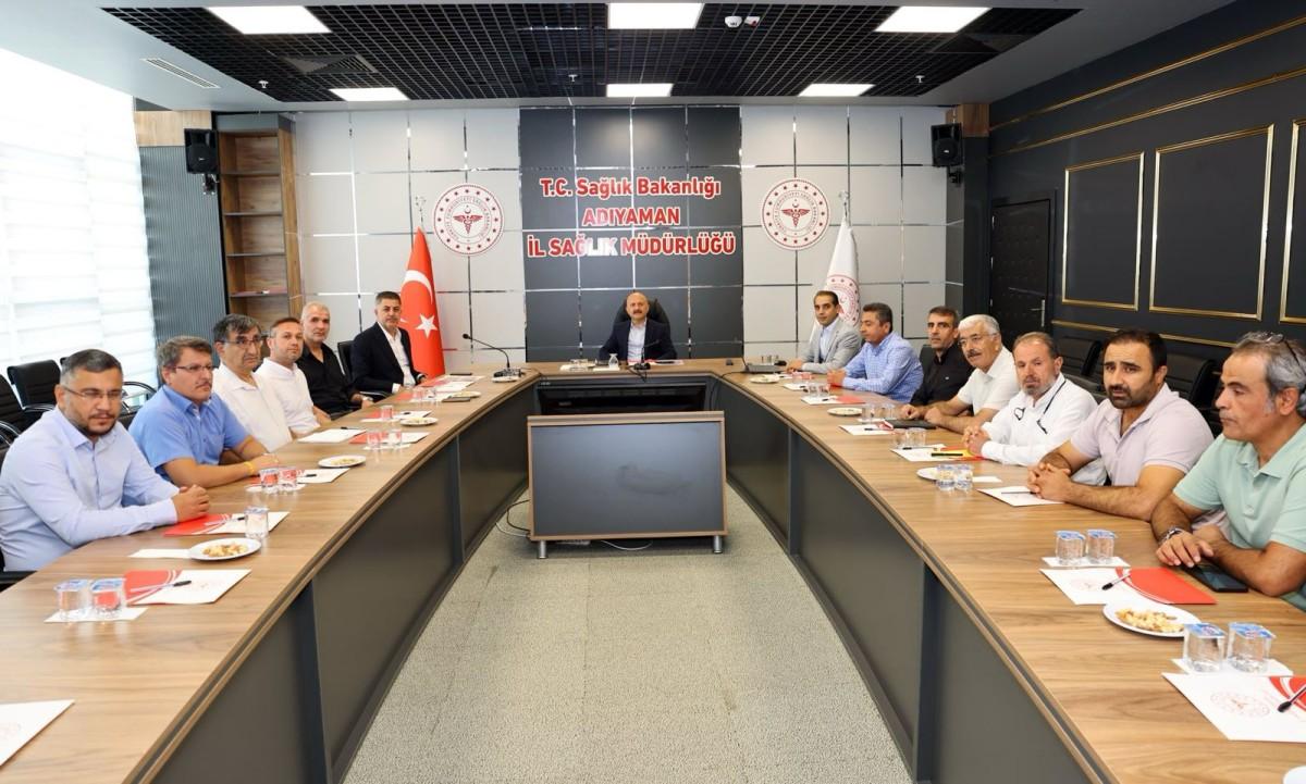 Adıyaman’da, sağlık yatırımları değerlendirildi Adıyaman’da, sağlık yatırımları değerlendirildi