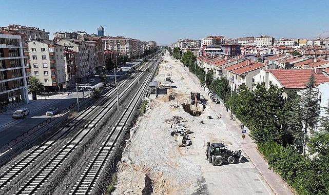 Başkan Altay: “Konya Tarihinin En Önemli Ulaşım Yatırımlarından KONYARAY Banliyö Hattında Çalışmalar Yarıyı Geçti" Başkan Altay: “Konya Tarihinin En Önemli Ulaşım Yatırımlarından KONYARAY Banliyö Hattında Çalışmalar Yarıyı Geçti"