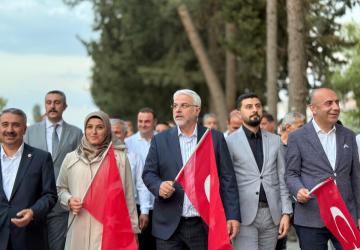 15 Temmuz’da Adıyaman’da anlamlı anma programı: Demokrasi Meydanı doldu taştı