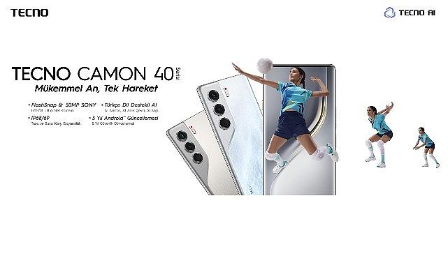 TECNO'nun yenilikçi teknolojisiyle fark yaratan CAMON 40 serisi, Türkiye'de satışa sunuldu TECNO'nun yenilikçi teknolojisiyle fark yaratan CAMON 40 serisi, Türkiye'de satışa sunuldu