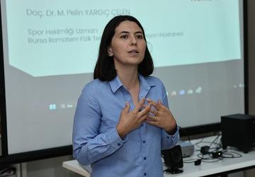 Nilüfer'de yaşlılara egzersizin önemi anlatıldı