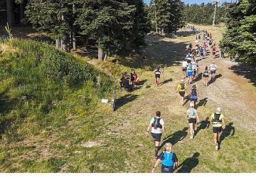 Uludağ Premium Ultra Trail'de spor ve sanat buluştu