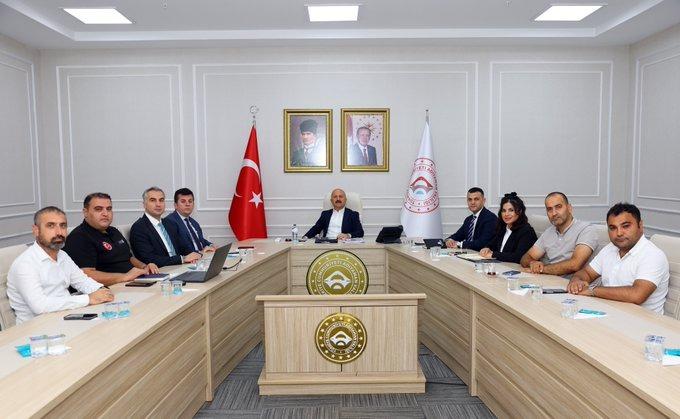 Adıyaman Valiliği’nde değerlendirme toplantısı yapıldı Adıyaman Valiliği’nde değerlendirme toplantısı yapıldı
