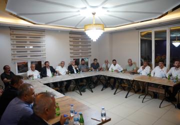 Başkan Hallaç, mahalle muhtarlarıyla iştişare toplantısında buluştu