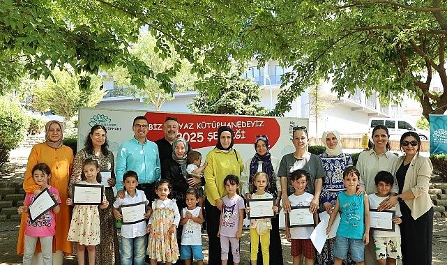 Nilüferli çocuklar, okula kütüphanede hazırlandı Nilüferli çocuklar, okula kütüphanede hazırlandı