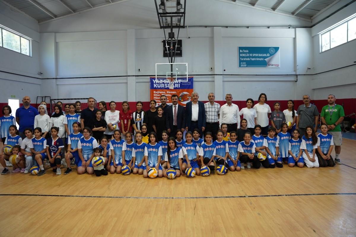 Kahta Belediyesi Yaz Spor Okulları’nda basketbol ve voleybol heyecanı sürüyor Kahta Belediyesi Yaz Spor Okulları’nda basketbol ve voleybol heyecanı sürüyor