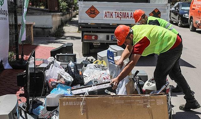 Çankaya'da elektronik atık seferberliği Çankaya'da elektronik atık seferberliği