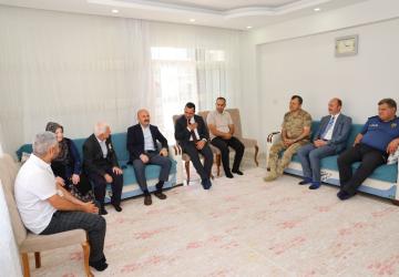 Vali Varol’dan Kıbrıs Gazisi Abdurrahman Boztepe’ye ziyaret