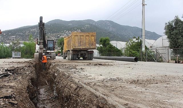 Finike, Demre ve Kaş'a 68 Milyon TL'lik altyapı yatırımı