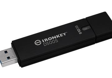 Kingston IronKey D500S: Güvenilir Tedarik Zincirine Sahip, Dünyanın İlk ve Tek TAA Uyumlu, FIPS 140-3 Seviye 3 Donanım Şifreli Sürücüsü