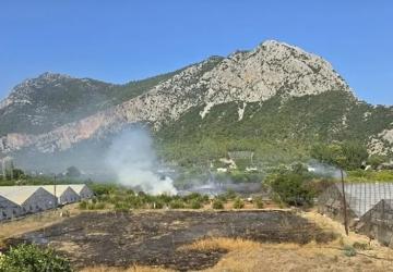 Kumluca’daki Orman Yangınına Hızlı Müdahale