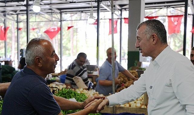 Perşembe Pazarı'nda Büyükakın'a yoğun ilgi
