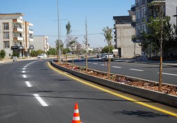 Adıyaman Belediyesi’nden 3. Çevre Yolu’nda yol çizgi ve tabela düzenlemesi - Videolu Haber