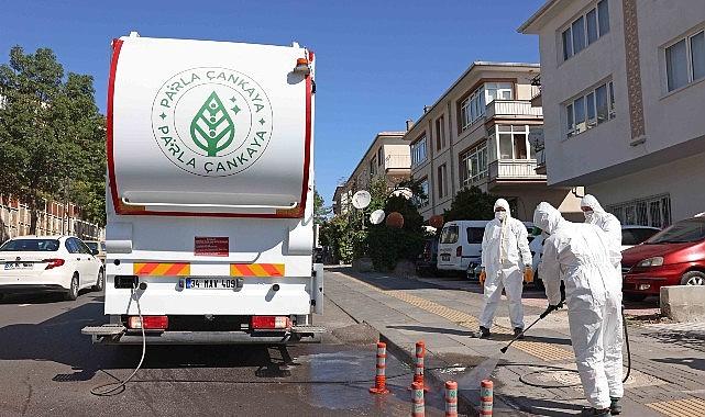 Çankaya'da Temizlik Seferberliğiyle Kent Estetiğinde Yeni Dönem Çankaya'da Temizlik Seferberliğiyle Kent Estetiğinde Yeni Dönem
