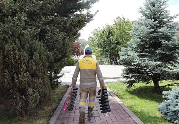 Keçiören'de Parklara Estetik Dokunuş