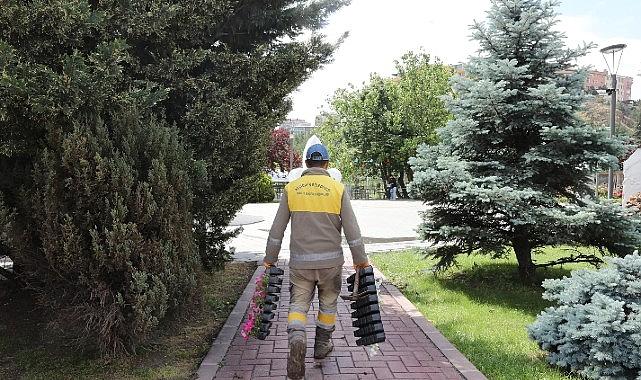 Keçiören'de Parklara Estetik Dokunuş Keçiören'de Parklara Estetik Dokunuş