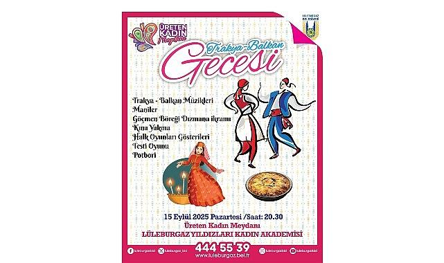 Üreten Kadın Meydanı'nda final gecesi