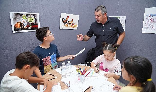 Haydi Çocuklar! Karikatürist Altan Özeskici ile Atölye Çalışmaları Başlıyor Haydi Çocuklar! Karikatürist Altan Özeskici ile Atölye Çalışmaları Başlıyor