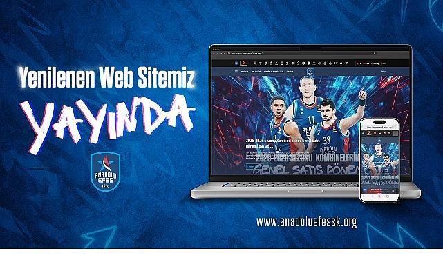 Anadolu Efes Spor Kulübü'nün resmi internet sitesi yenilendi Anadolu Efes Spor Kulübü'nün resmi internet sitesi yenilendi