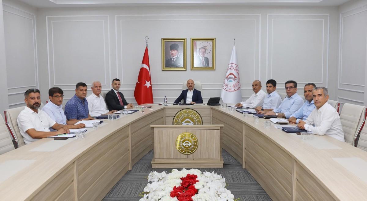 Adıyaman'da kırsal hizmetler masaya yatırıldı Adıyaman'da kırsal hizmetler masaya yatırıldı