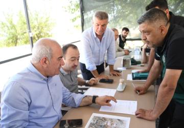 Tut’ta Taşkın Koruma Projesine sahadan destek