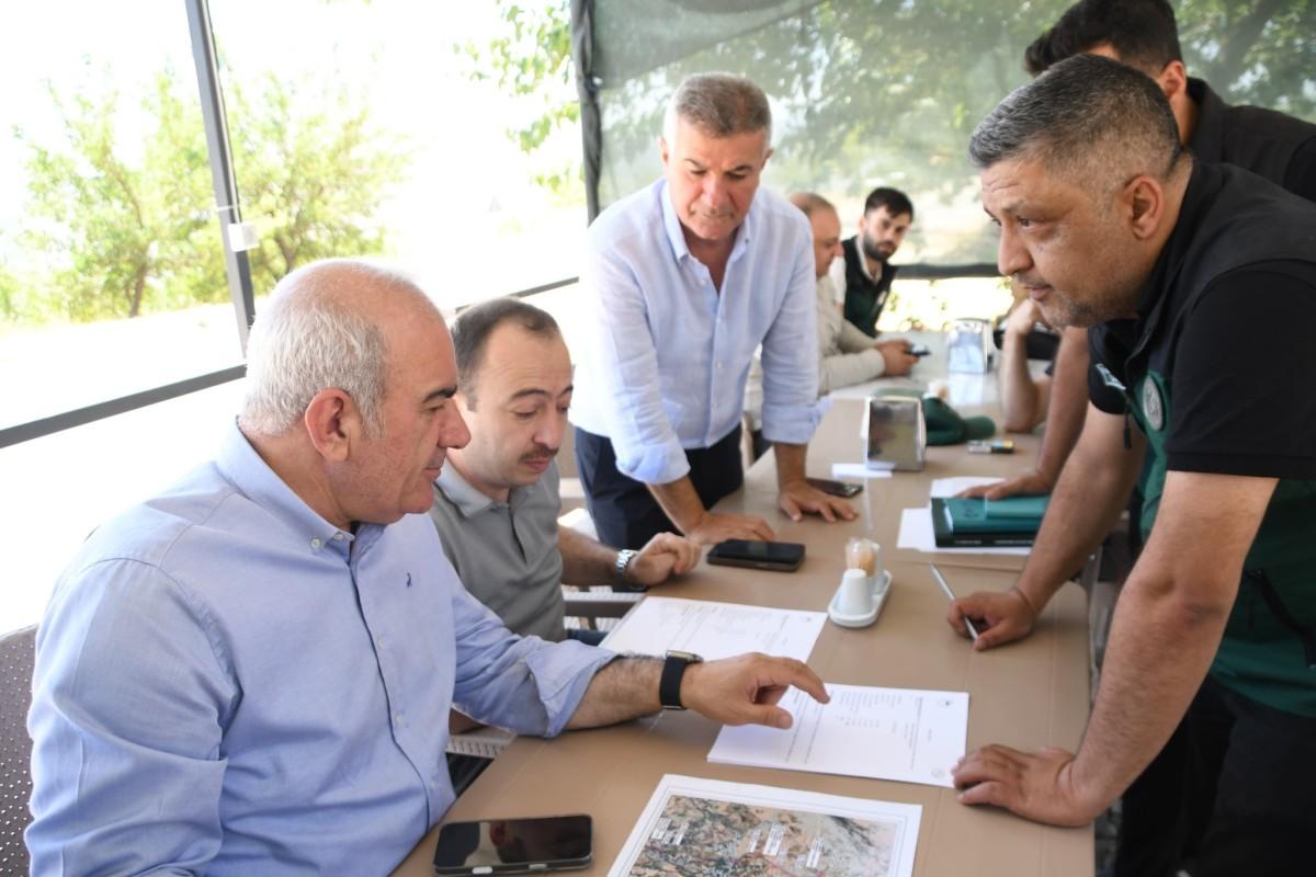 Tut’ta Taşkın Koruma Projesine sahadan destek Tut’ta Taşkın Koruma Projesine sahadan destek