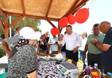 Uzunkuyu Üretici Pazarı hizmete açıldı