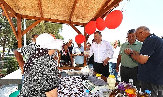 Uzunkuyu Üretici Pazarı hizmete açıldı Uzunkuyu Üretici Pazarı hizmete açıldı