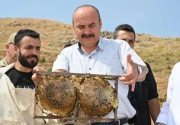 Batman Sason’da Bal Hasadı Sevinci