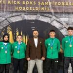Konya Meram’dan Millî Kick Boksçulara Güçlü Destek
