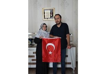 Konya Büyükşehir 15 Temmuz Gazilerini Evlerinde Ziyaret Etti