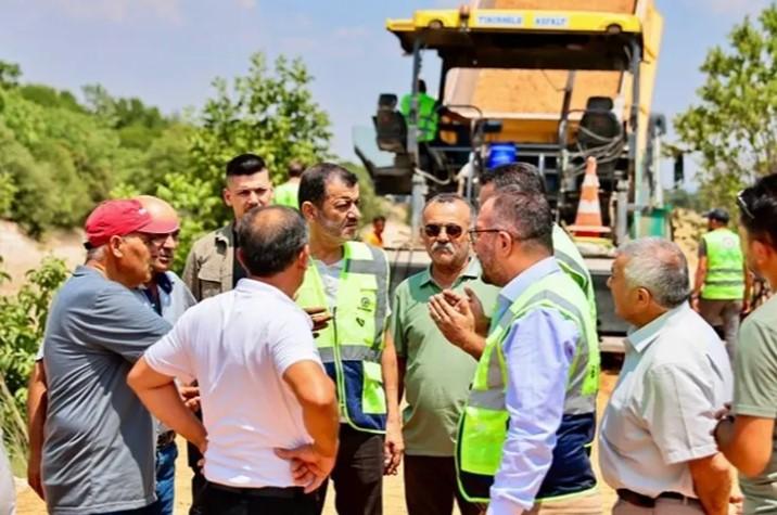 Denizli’de Kırsal Mahallelere Asfalt Desteği Sürüyor Denizli’de Kırsal Mahallelere Asfalt Desteği Sürüyor