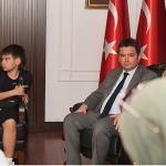 Bosnalı öğrencilerden Başkan Aydın'a ziyaret