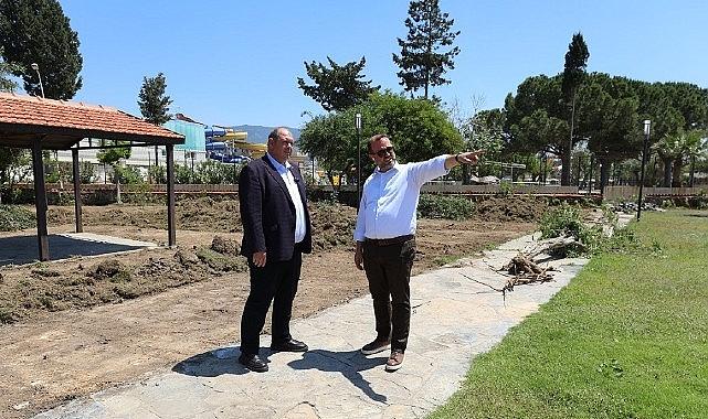 Sunal Tülbentçi Parkı Yeni Yüzüyle Hizmette Sunal Tülbentçi Parkı Yeni Yüzüyle Hizmette