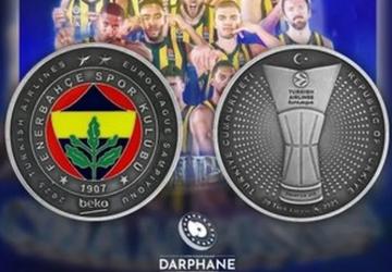 Darphane’den Fenerbahçe 2025 Euroleague Şampiyonluk Hatıra Parası
