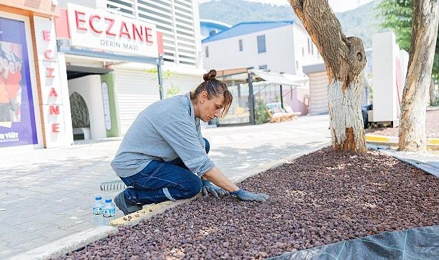 Balçova Belediyesi'nden park ve yeşil alanlarda su tasarrufu
