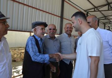 Adıyaman’da kırsal kalkınma sahada hız kazandı: Göktaş, köy köy gezerek sorunları yerinde dinliyor