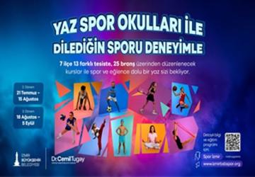 Yaz Spor Okulları'nda ikinci dönem kayıtları başlıyor