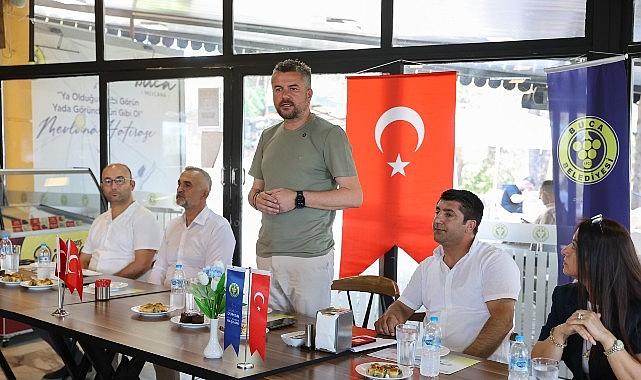 Başkan Görkem Duman muhtarlarla buluştu Başkan Görkem Duman muhtarlarla buluştu